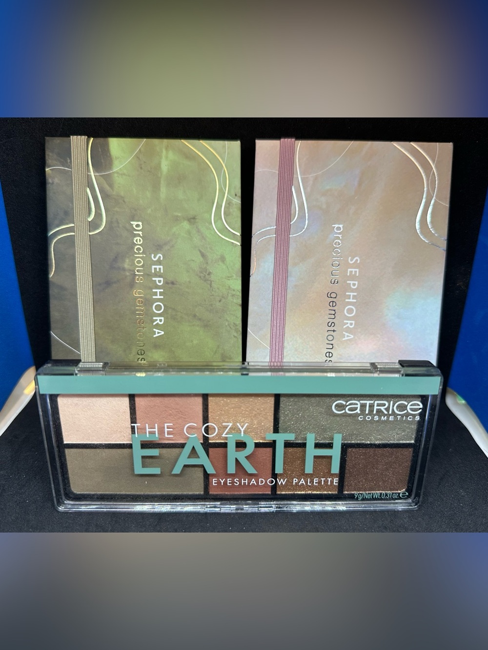 Sephora precious gemstones & Catrice cozy earth eyeshadow palettes ✨barely used✨